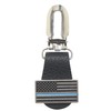 Boot Clip, Pant leg clamp, TACTICAL THIN BLUE LINE FLAG