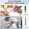 Nail Cutter for Gel Nails Wireless 35000 rpm Electric Nail
