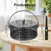 Casenly Mosquito Coil Holder, Metal Incense Holder, Portable Metallic Mosquito