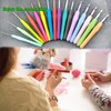 Hobekoee Size H/5mm Crochet Hook Ergonomic Handle for Arthritic Hands