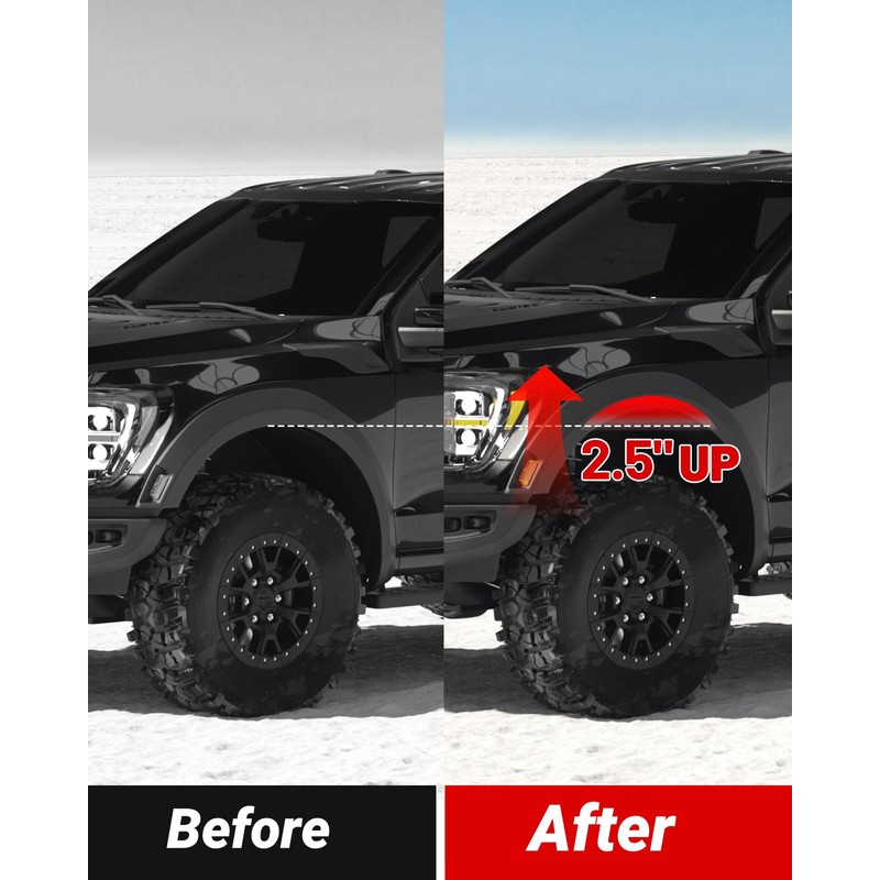 EVIL ENERGY 2.5" Leveling Lift Kit Compatible with 2004-2024 F150