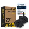 BikePeak Bicycle Inner Tube Zugtaps Kids 20 Inch Tube with