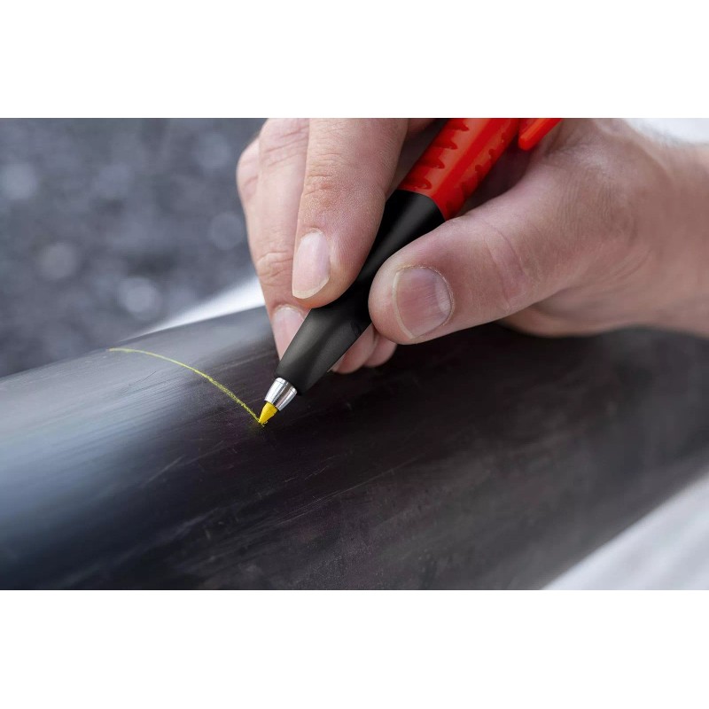 SOLA TLM2 Deep Hole Marker Construction Pencil with Built-In Sharpener,