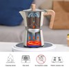 Sivaphe Aluminum Moka Pot 6 Espresso Cups, Percolator Espresso and