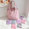 New Cartoon 210D Small Foldable Polyester Eco-Friendly Shopper Bag Trumpet/Huangda's Relaxed Look 15ea