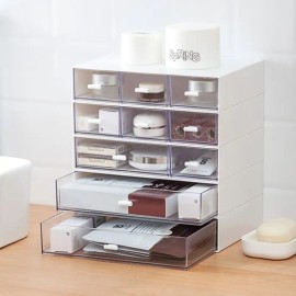 Makeup Product Puff Nail Organizer Mini for daily beauty routines, Korean cosmetic item, and Personal Care, skincare routine