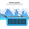D6‑2 Wireless Bluetooth Speaker Mini Portable Solar Powered Subwoofer Support