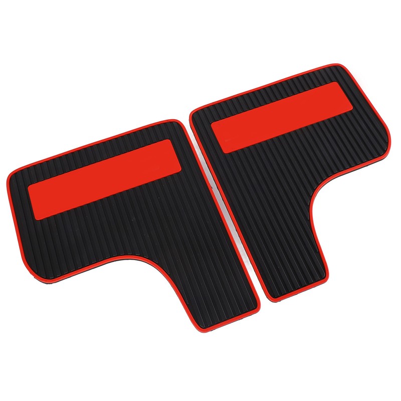 2Pcs Car Mud Guard Black Sport Style Universal Flashing Guard