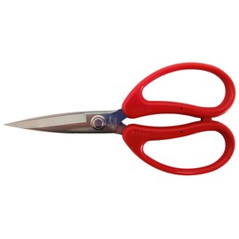 Title: Multipurpose Scissors 19 cm, Cutting Scissors For Paper, Fabric, Red Scissors, Stainless Steel Scissors (1)