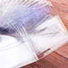 XiowDow 12pcs A5 Binder Pockets Clear PVC Card Holder Top