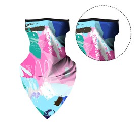 Trimming Shop Unisex Bandana Face Mask with Ear Loops Face & Neck Covering Dust Wind Protection Scarf Washable Breathable Reusable Run Walk Motorcycle Outdoor Abstract Splash