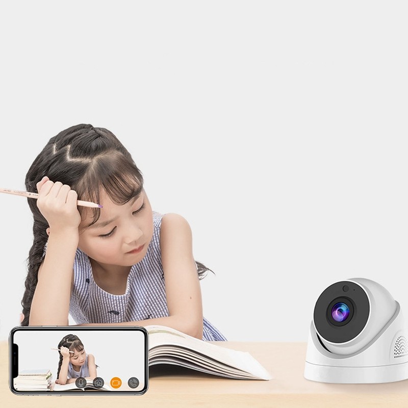Security Camera Wifi 1080P APP Connection HD Night Vision Indoor