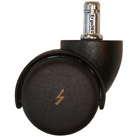 ESD Electrostatic Discharging Chair Caster Wheels Help Dissipate Static Charges That Can Damage Electronics (5 Piece Set)