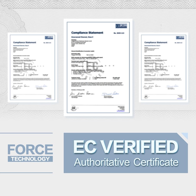 PBAEGAV Patch Panel 6 Port 0.5U with Inline Cat6 Keystone
