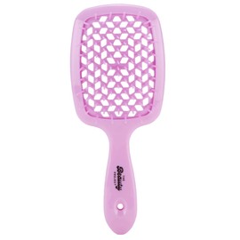 Detangling Brush for All Wet or Dry Hair Types - Pain-Free Brushing, Vented Hair Brush - Lightweight Handle with Extreme Flex to Contour to Scalp (Orchid)