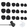 BlingKingdom 9 Pairs Replacement Earbuds Silicone Earbud Tips Earbuds Cap,
