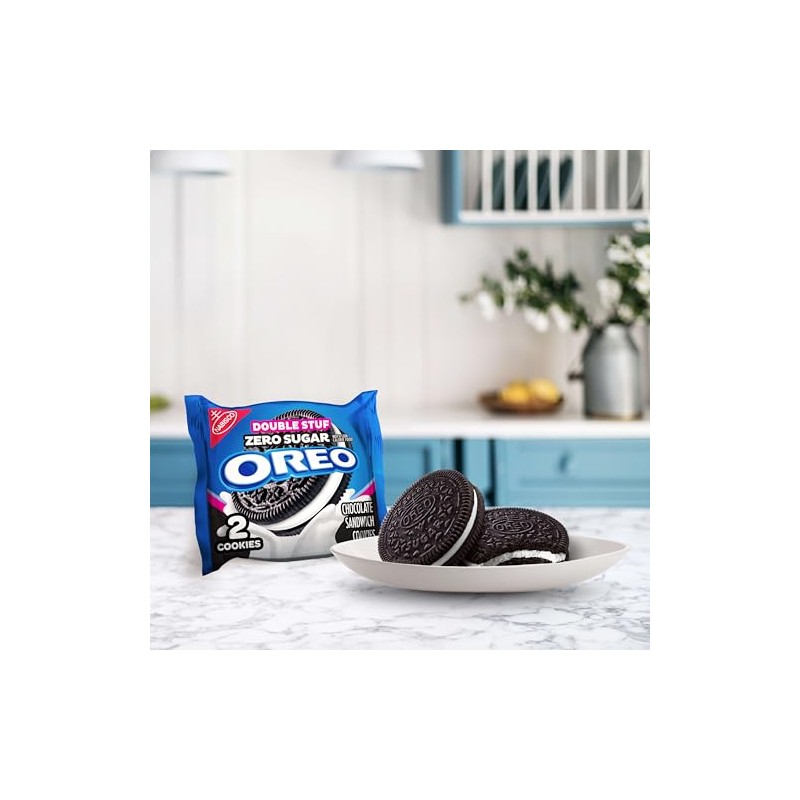 OREO Zero Sugar and OREO Double Stuf Zero Sugar Chocolate