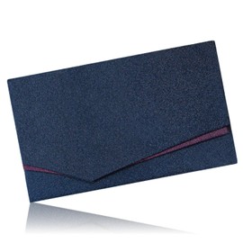 Fukushodo Fukusa (Recommended by Funeral Professionals, Produced by a Long-established Kyoto), For Congratulations and Condolences, Weddings, Funerals, Fukusa, Celebration Bag, For Men and Women, Ichigoshi Woven Blue, Navy Blue