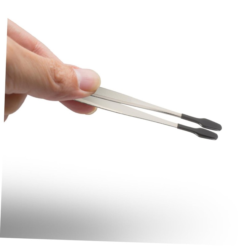 Healeved 5pcs Craft Tweezers Stainless Steel Tweezers Multipurpose for Crafting