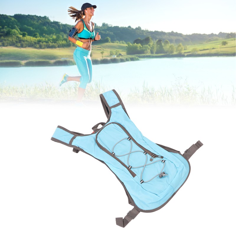 Hydration Backpack Breathable Waterproof Hydration Vest with 2L Water Bladder