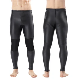 REALON Wetsuit Pants Men Womens Wet Suits Swim Tights 3mm Neoprene Swimming Leggings 2mm Long Diving Surfing Kayak Pant Keep Warm for Workout Scuba Snorkeling Canoeing Water Sports