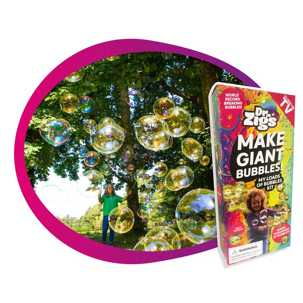 DR ZIGS Environmentally friendly giant bubble set, garden toy for