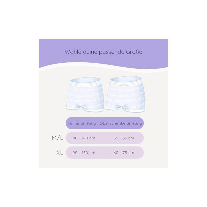bella life Mamma Soft Puerperium Set XL 45 Inserts &