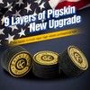 KONLLEN Pool Cue Billar 14mm Tips 8 Layers of Skin