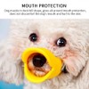 Anti Bite Duck Mouth Shape Dog Mouth Covers,Soft Duck Silicone