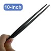 Urxirha 10-Inch Culinary Plating Tweezers, Stainless Steel Kitchen Tweezers for