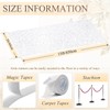 FANPROMS Silver Aisle Runner for Wedding Ceremony 2x15 FT Sequin