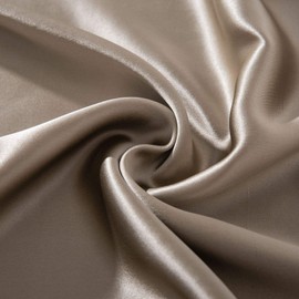 SLPBABY 100% Natural Pure Silk Pillowcase for Hair and Skin, Both Side 19 Momme Silk, Luxury Smooth Satin Pillowcase Cover with Hidden Zipper (Standard(20''x26''), Taupe)