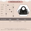 Roseluca. Women's Gathered Handle Shoulder Bag, Wide Gusset, Mini Bag,