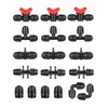 La Farah Drip Irrigation Fittings Kit for 1/2 Inch Tubing