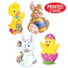 Pkgd Easter Cutouts 14"