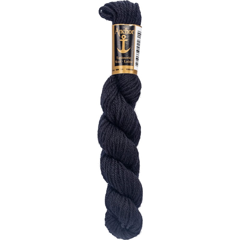 Anchor Tap Tapestry Wool, Black