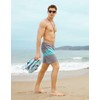 maamgic Mens 7" Stretch Swim Trunks Quick Dry Mesh Lining