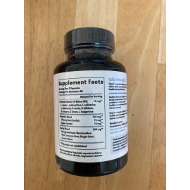 Nuven Naturals Gut Health Prebiotic Probiotic 120 Capsules Natural Herbs