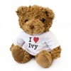 NEW - I LOVE IVY - Teddy Bear - Cute