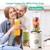 DOWYLIK Personal Blender, 3 Speed Retro Smoothie Blender for Protein
