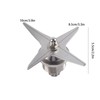 Stainless Steel 4-Leaf Wet Blade Assembly Spare Parts 104675 Fit
