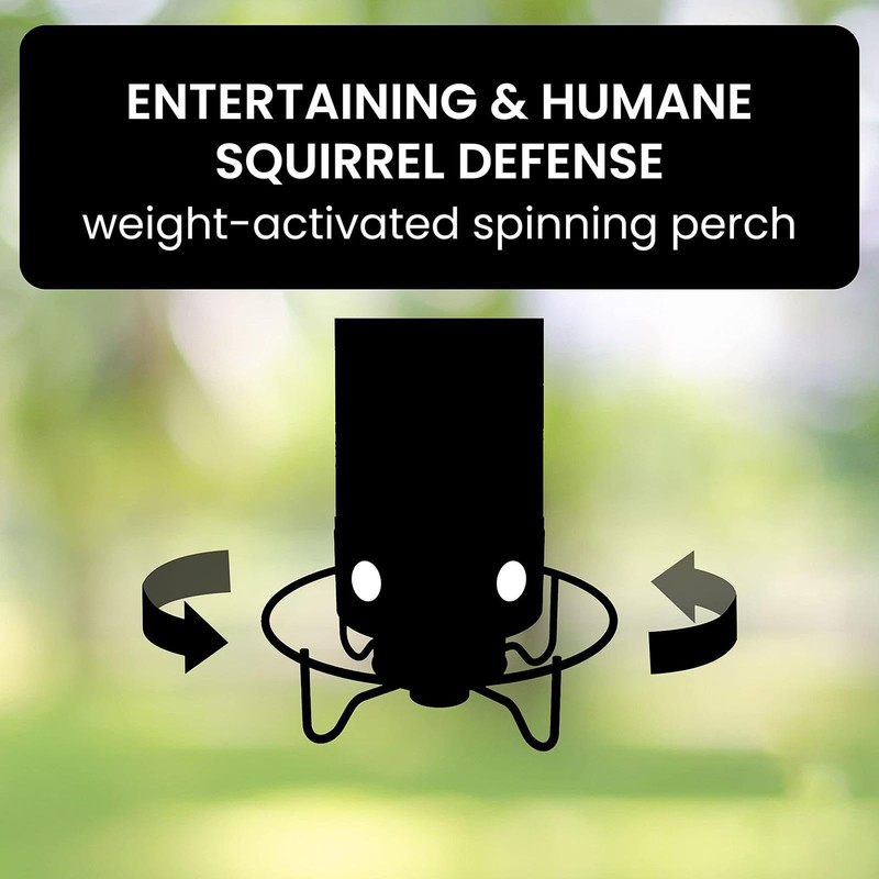 Anti Squirrel Bird Feeder | Metal Hangable Mesh Outdoors Weight