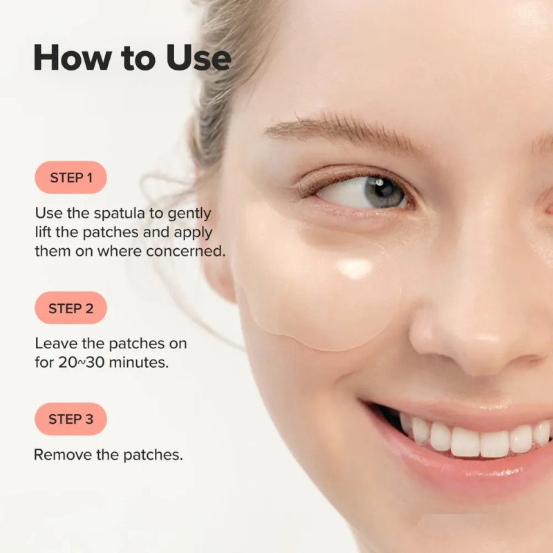 Under Eye Patch With Retinal And Ginseng, For Puffy Eyes,