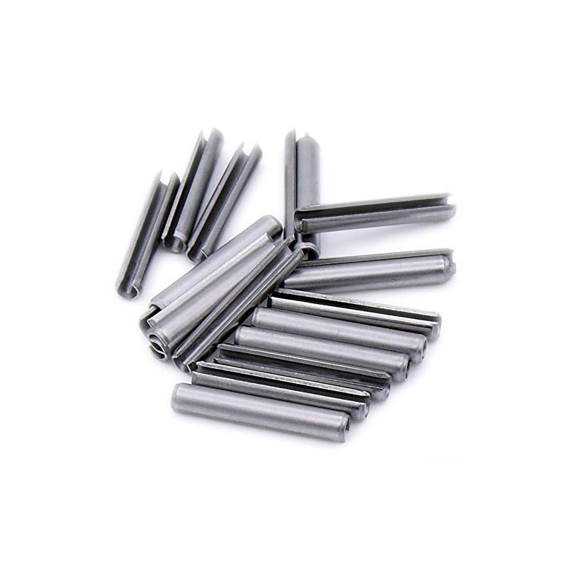 D3 (3mm x 30mm) Slotted Spring Pin (Heavy) - Stainless