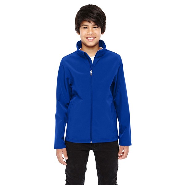 Team 365 Youth Leader Soft Shell Jacket L SPORT ROYAL