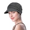 Winitas - Gorra de béisbol suave para mujer, Gris Salud