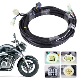 ikasus 36620-93J01 Control Main Wiring Harness 16Pins 20FT Compatible with Suzuki Control Main Wiring Harness Outboard Engine Controller Box Wire Harness, Main Modular Ignition Wiring Harness Cable