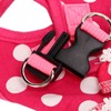 Dog Harness Leash Adjustable Escape Proof Breathable Safe Dots Design