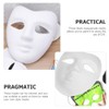 NUOBESTY 5Pcs DIY Full Face Masks Blank Paper Mask Paintable