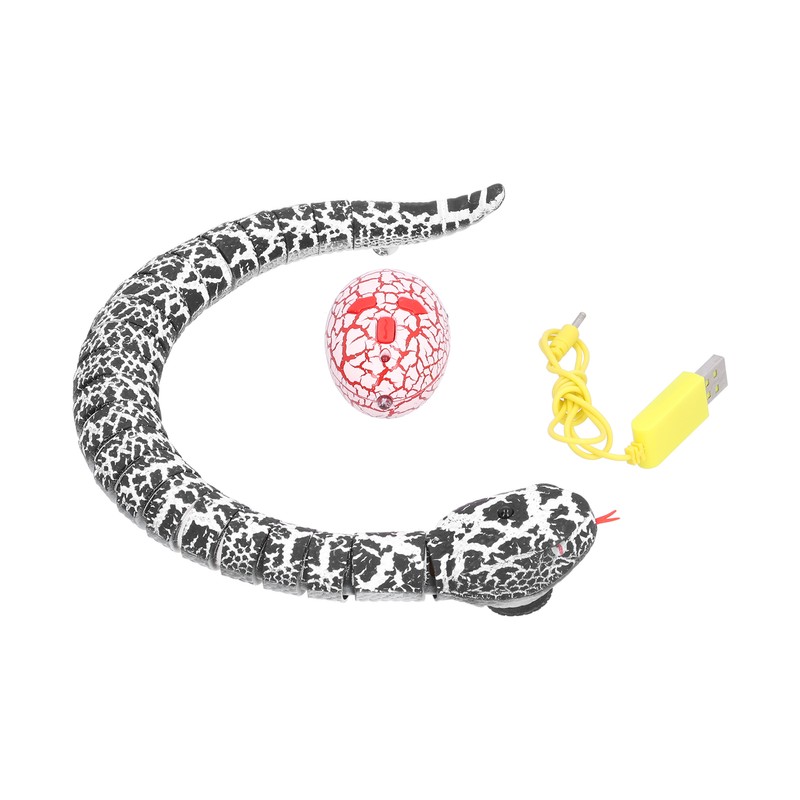 Infrared Remote Control Rattle Snake BatteryPowered Robotic Snake Toy Kids